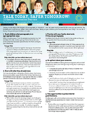 Talk Today, Safer Tomorrow